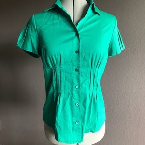 Green blouse
